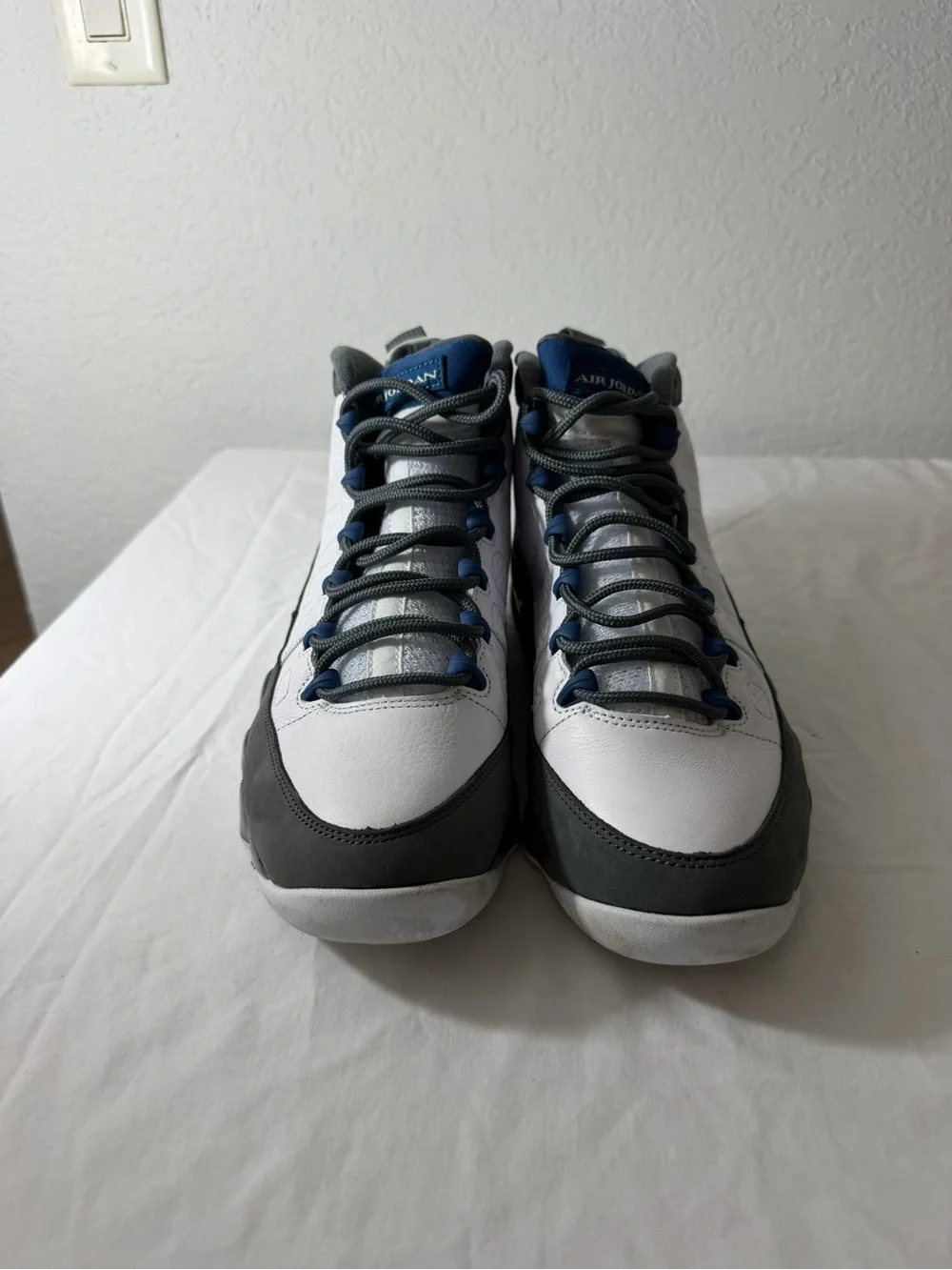 Air Jordan 9 Retro 'Flint Grey and French Blue'